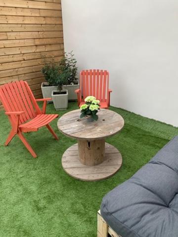 Apartmán Les Jardins Avec Terrasse Amiens Exteriér fotografie